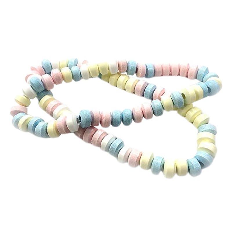 Smarties Candy Necklaces 10″ – Bulk Bag of 100