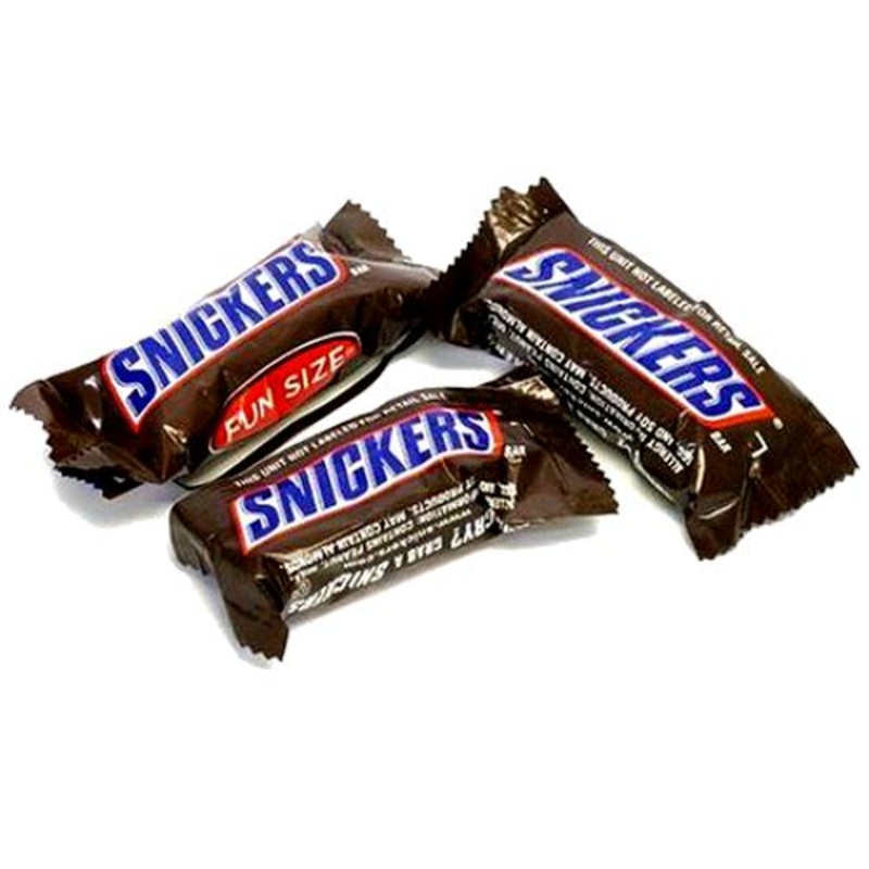 Snickers Fun Size Candy Bars – 3 LB Bulk Bag