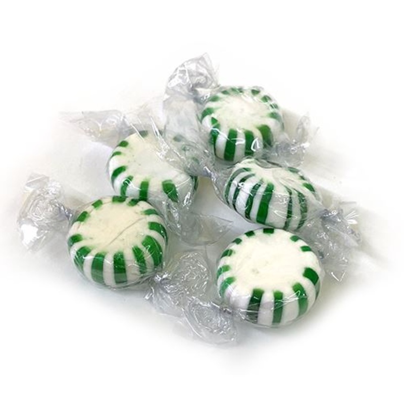 Spearmint Starlight Mints Hard Candy – 5 LB Bulk Bag