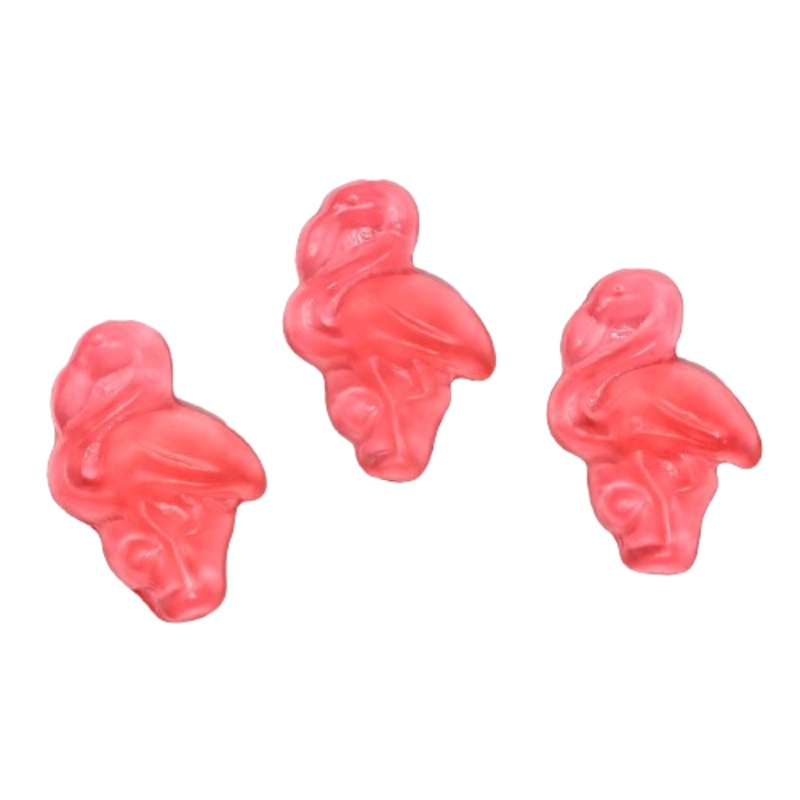 Vidal Gummi Pink Flamingos