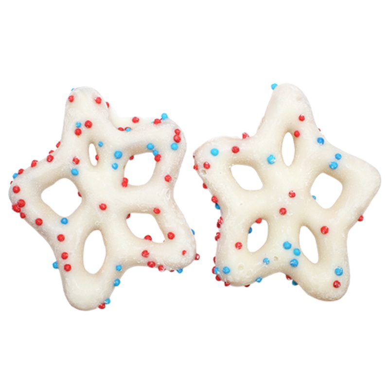 Yogurt Patriotic Star Pretzels Bulk Bags