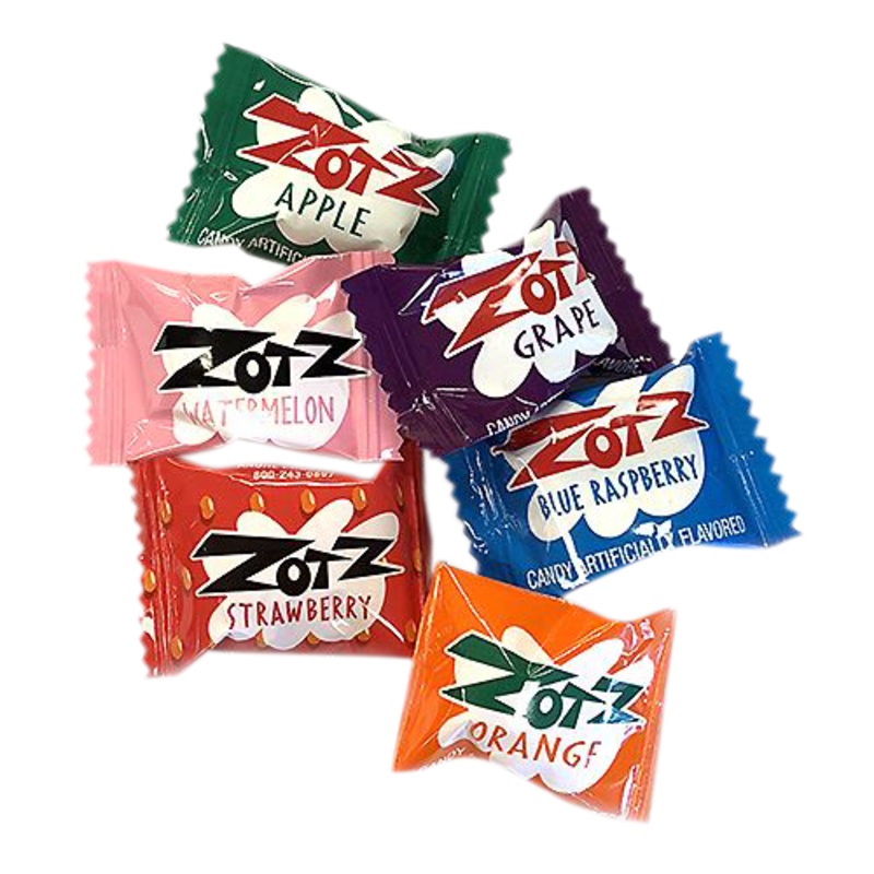 Zotz Fizz Power Candy Assorted Single Wrap in Bulk