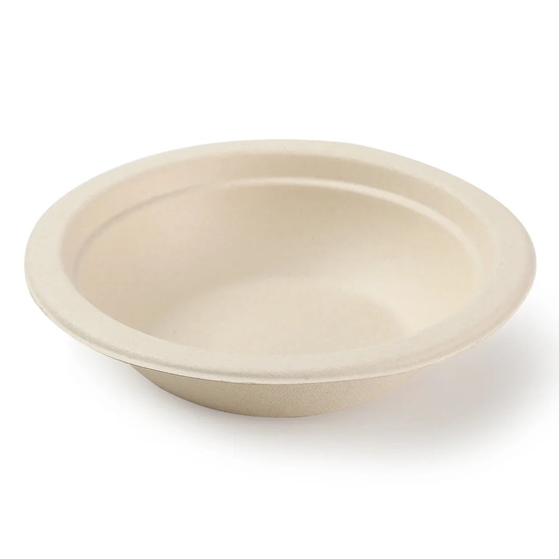 32oz Disposable Bamboo Round Bowls – 50 Bowls