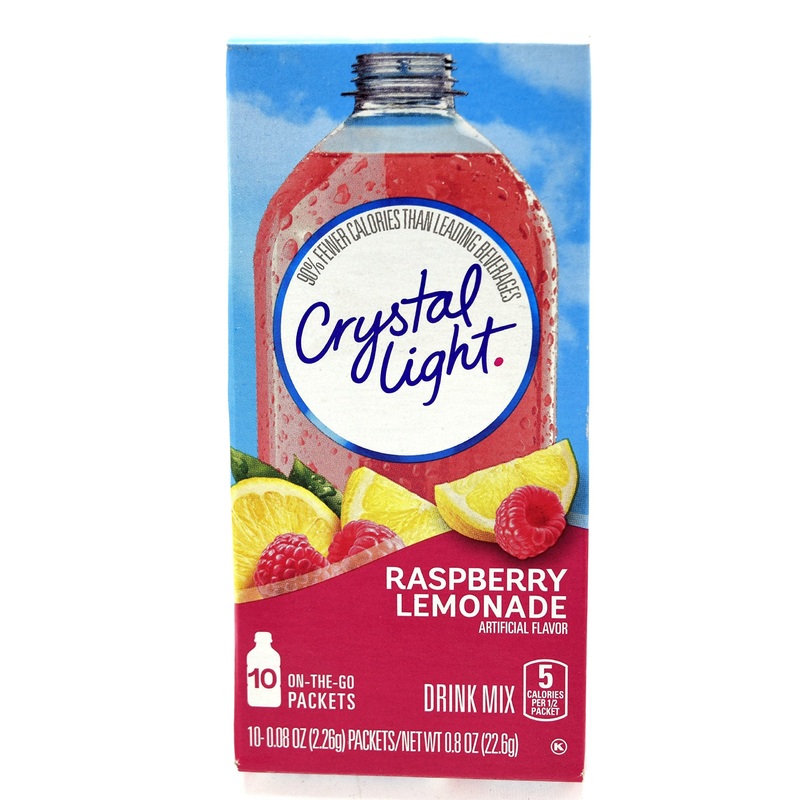 Crystal Light On The Go Raspberry Lemonade Drink Mix, 10-Packet Box (Pack Of 3)