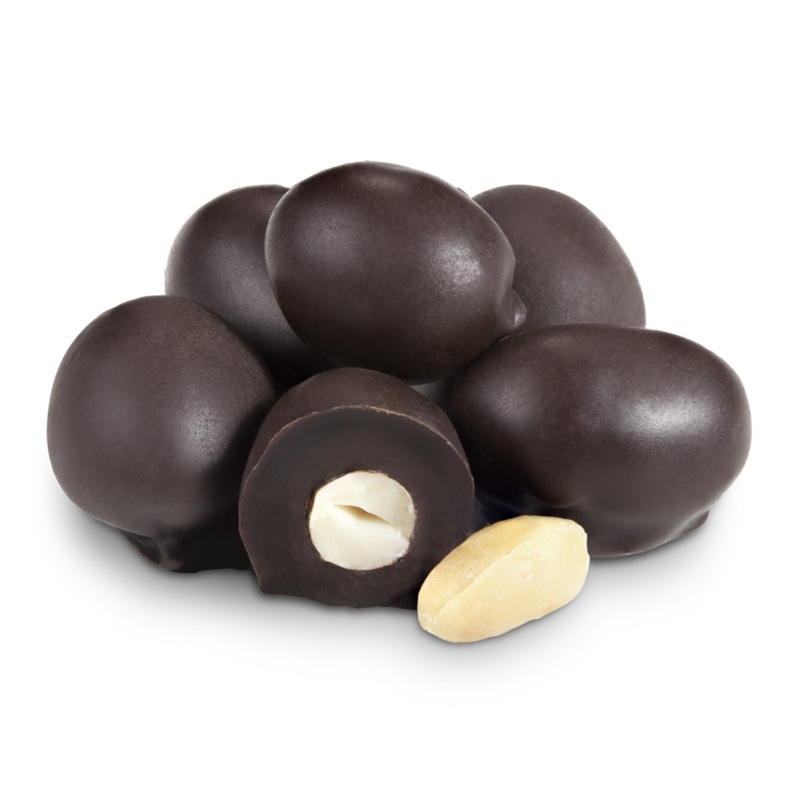 Dark Chocolate Double Dipped Peanuts – Bulk Bags