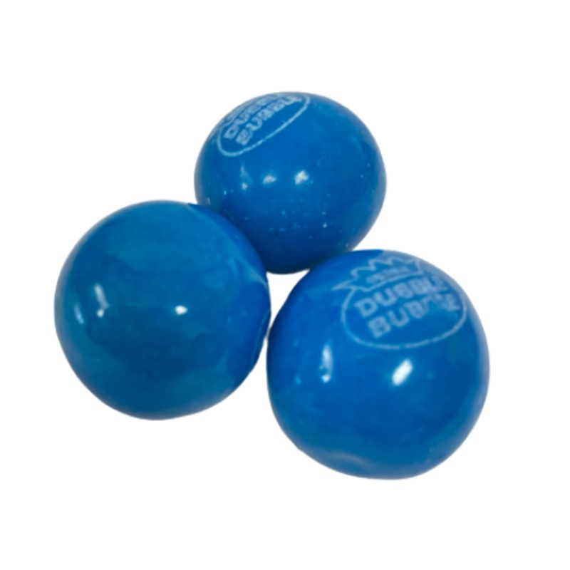 Dubble Bubble Blueberry Smoothie Gum Balls 3 lb. Bulk Bag