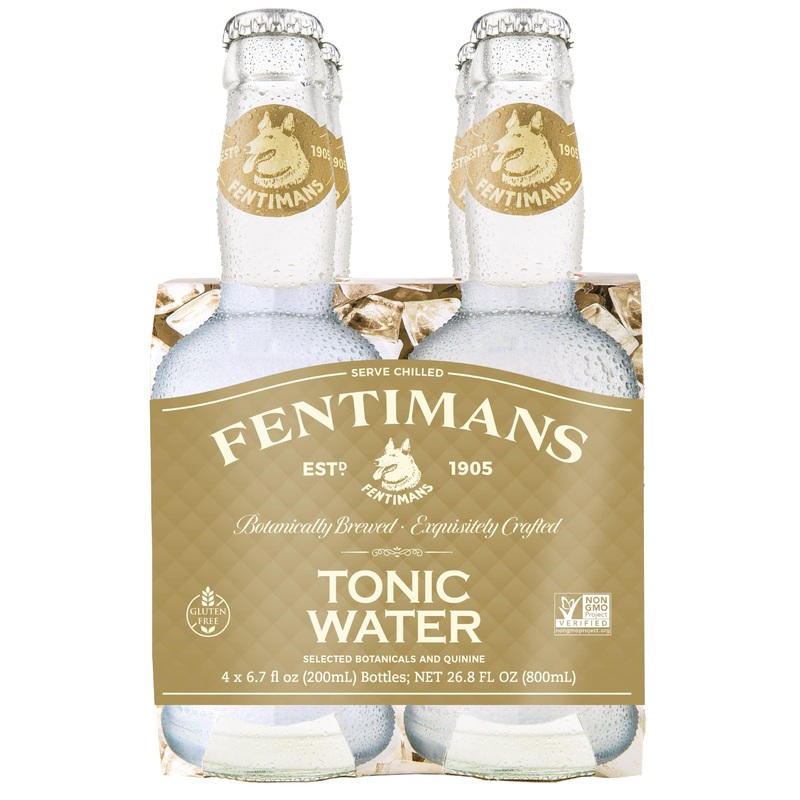 Fentimans Sparkling Tonic Water – Crafted Tonic Water With Quinine, All Natural Mixer, No Artificial Flavors, Preservatives Or S