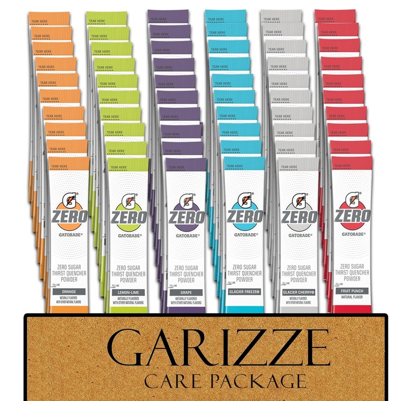 G Zero Powder – Electrolytes Powder Packets Variety – 60 Pack – 6 Flavor – Glacier Freeze, Orange, Grape, Fruit Punch, Lemon Lim