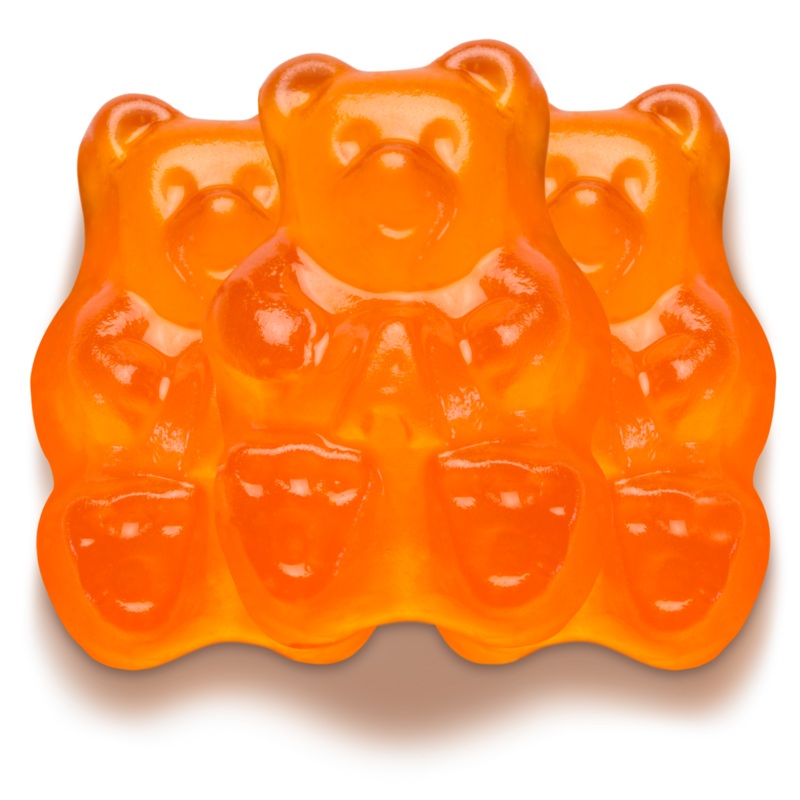 Orange Gummi Bears – Bulk Bags