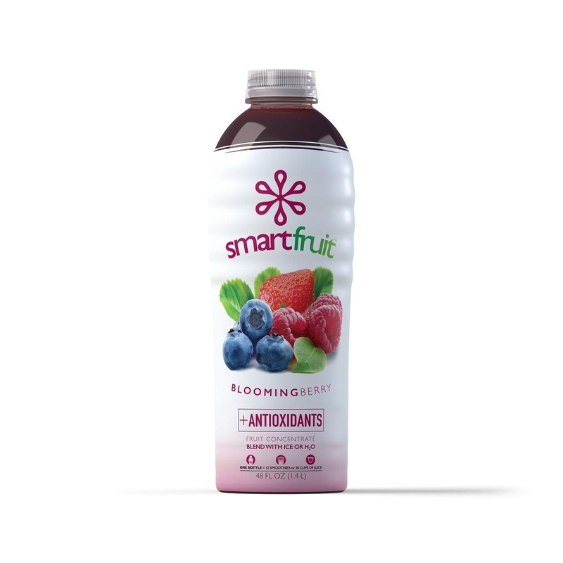 Smartfruit Blooming Berry + Antioxidants, 100% Real Fruit Pur  E, Non-Gmo, No Additives, Vegan – 48 Fl. Oz