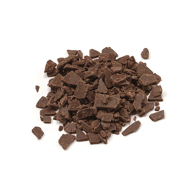 Wilbur V995 Brandywine Bittersweet Chocolate Chunks 27 (90 Viscosity)  50 lb CT
