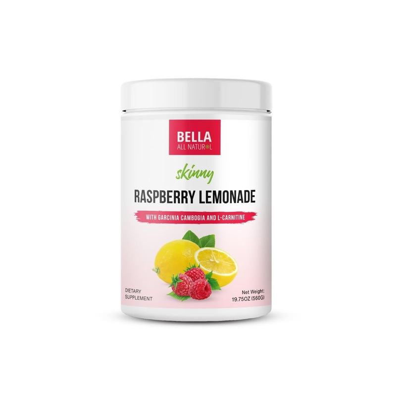 Bella All Natural Skinny Lemonade – Raspberry Flavor, 560G