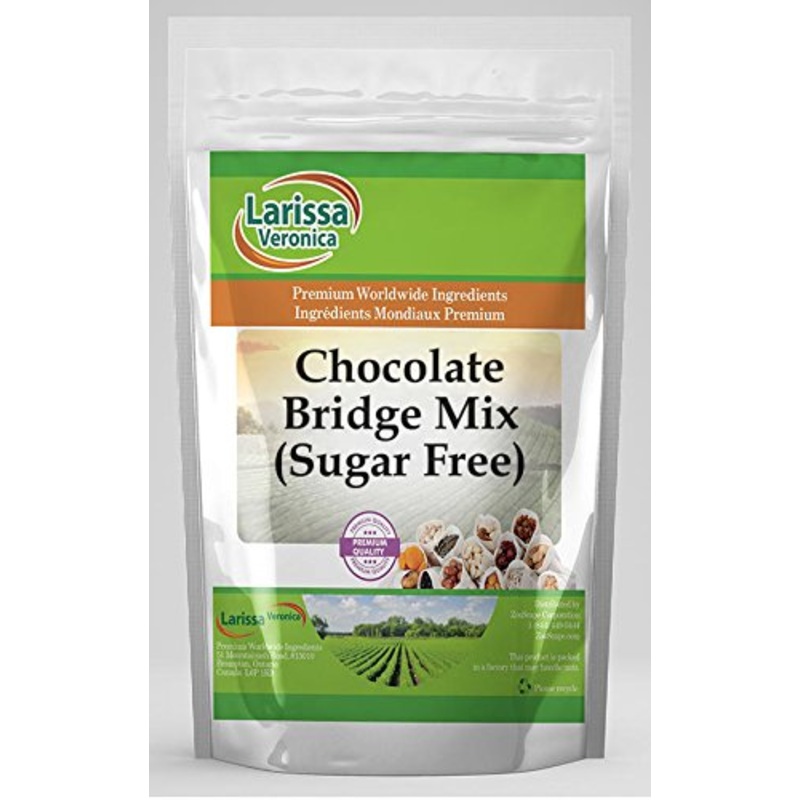 Chocolate Bridge Mix (Sugar Free) (16 Oz, Zin: 525749) – 2 Pack