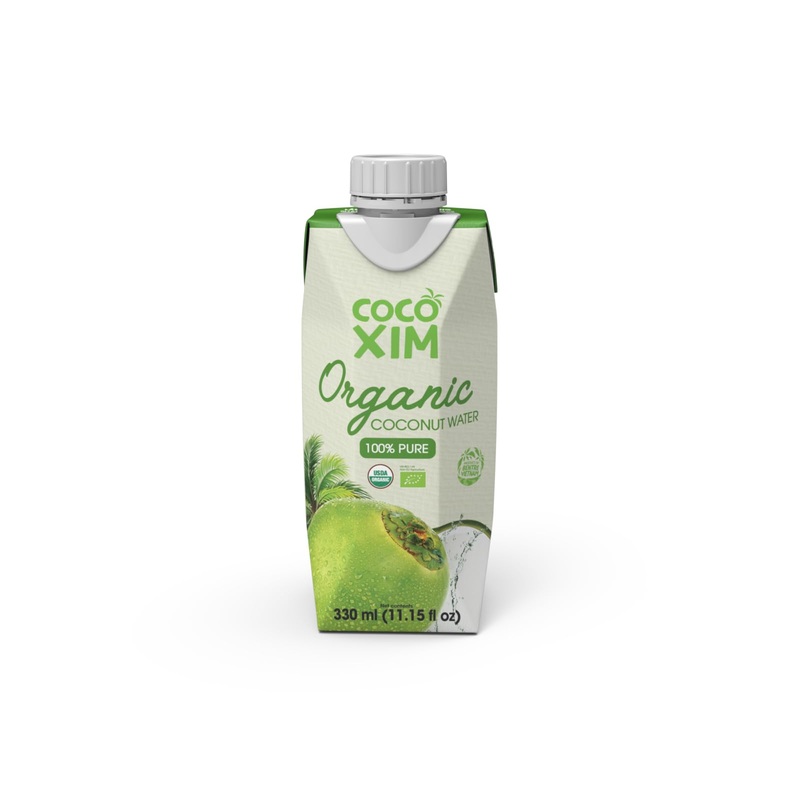 Cocoxim | Coconut Water, Organic, Fresh & Natural – Refeshing & Hydrating – Rich In Natural Vitamins & Minerals (330Ml Pack 12)