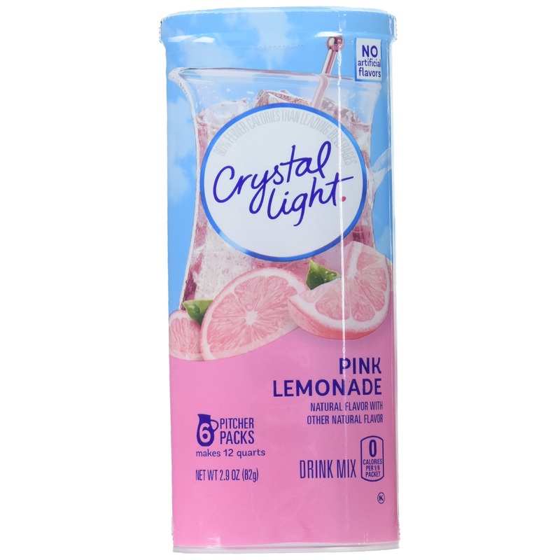 Crystal Light Drink Mix, Pink Lemonade,2.9 Ounce (Pack Of 6)