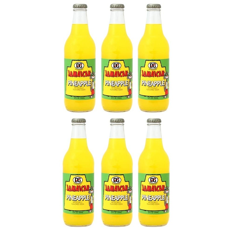 Dg Genuine Jamaican – Pineapple Soda 12Oz – 6-Pack