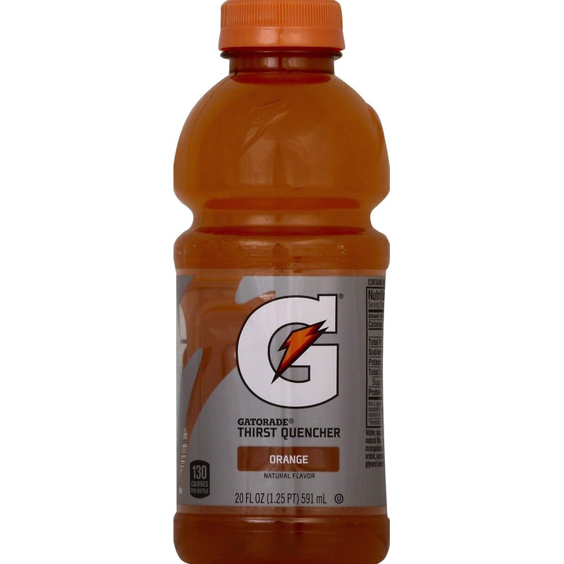 Gatorade Orange Thirst Quencher, 20 Fl Oz Bottle