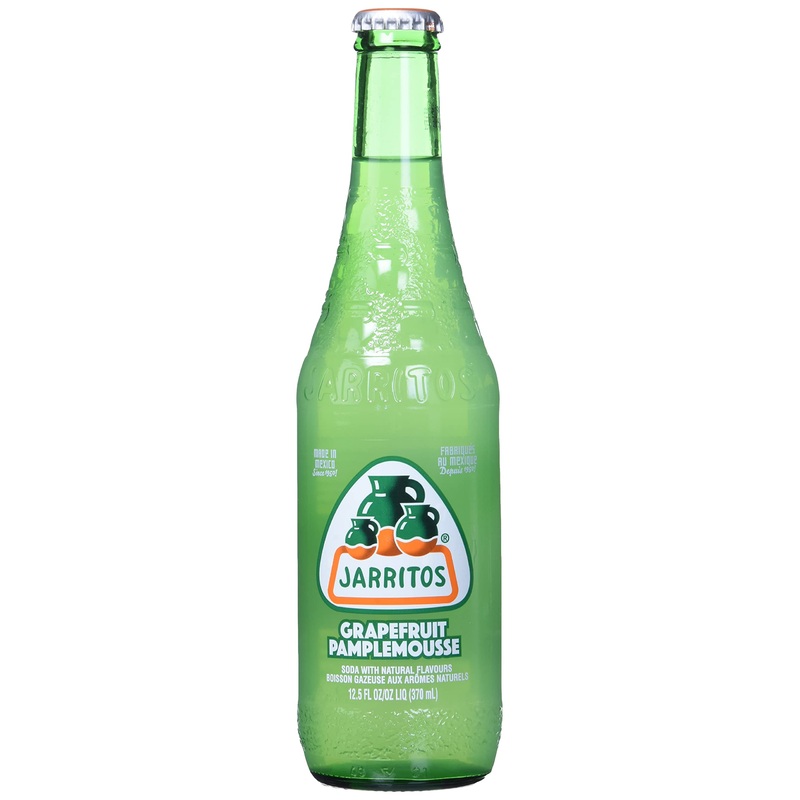 Jarritos Soda, Grapefruit, Bottle, 12.5 Fl Oz (Pack Of 24)