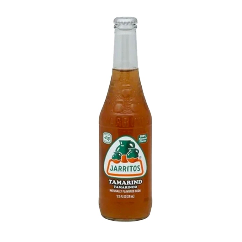 Jarritos Tamarind Mexican Soft Soda Drink, 12 Fl Oz Glass Bottles, 12 Pack