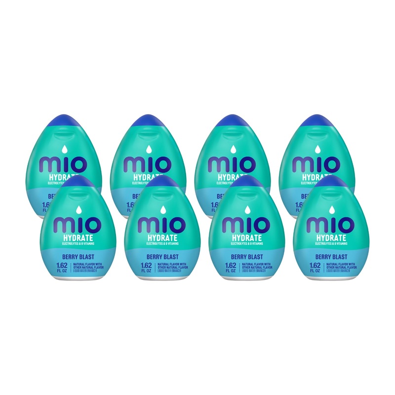 Mio Sport Liquid Water Enhancer, Berry Blast, 1.62 Oz, 8-Pack