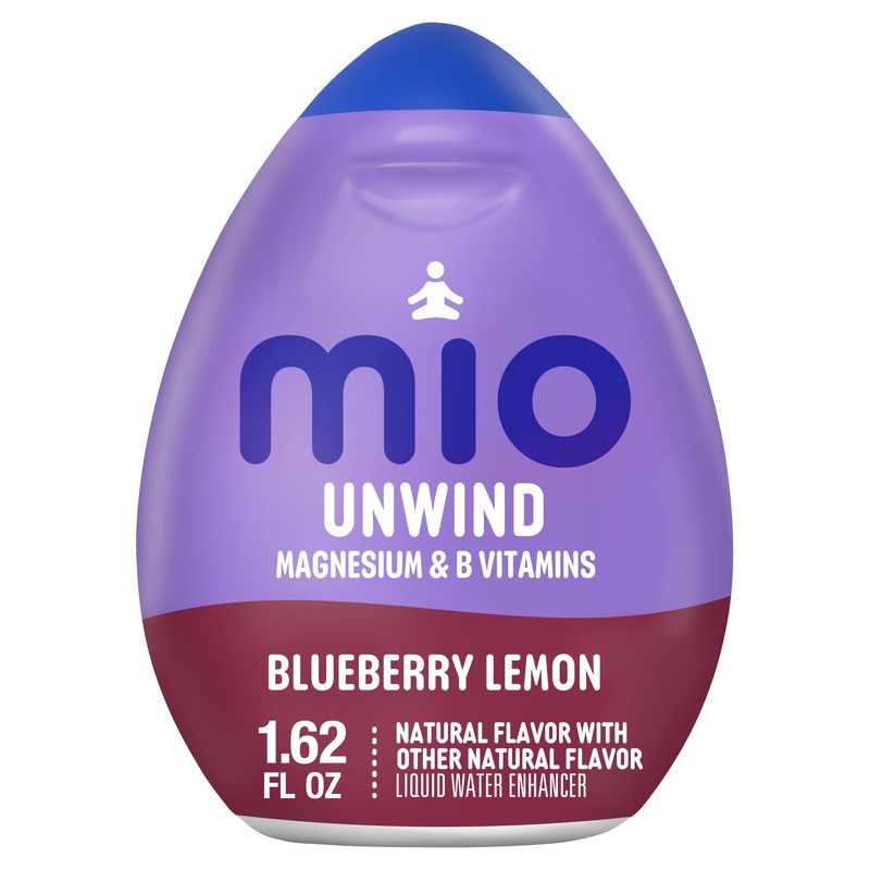 Mio Unwind Blueberry Lemon Liquid Water Enhancer With Magnesium & B Vitamins, 1.62 Fl Oz Bottle