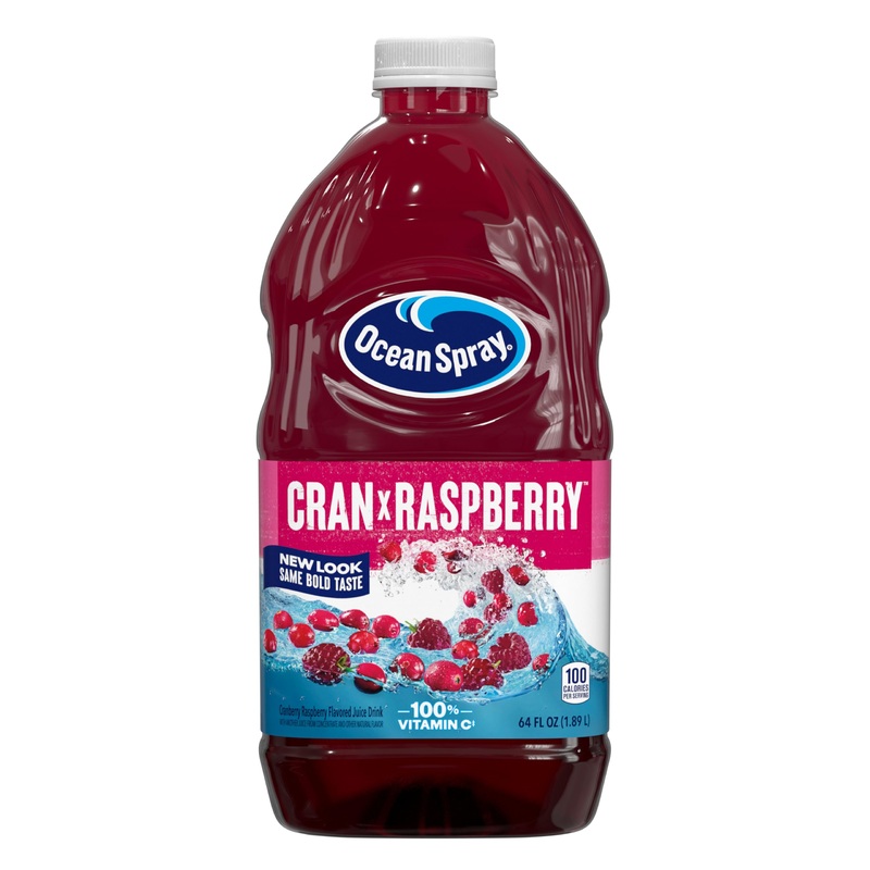 Ocean Spray Cran-Raspberry Cranberry Raspberry Juice Drink, 64 Fl Oz Bottle (Pack Of 1)