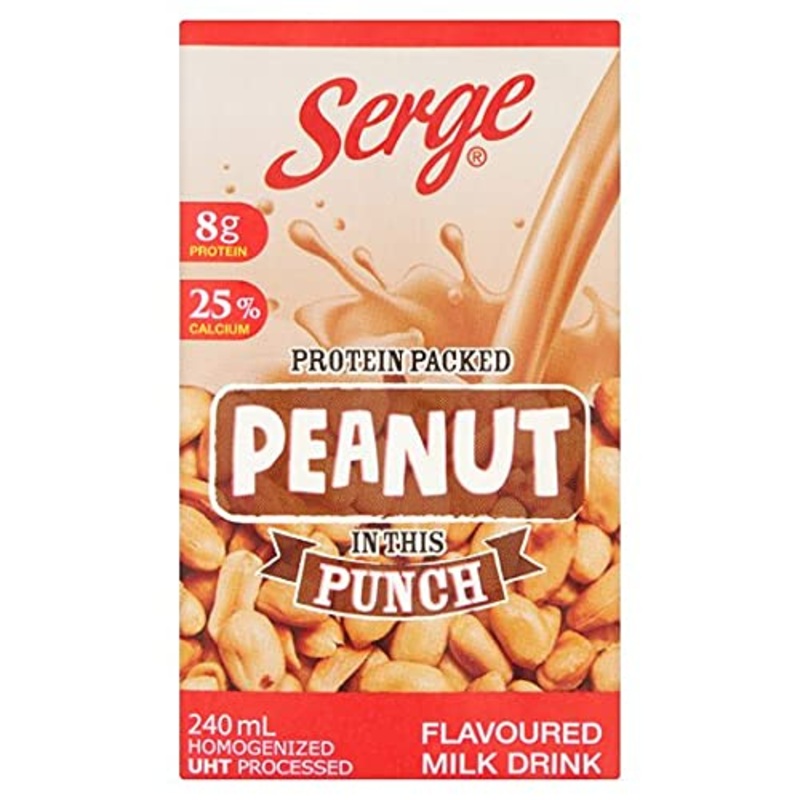 Serge Peanut Punch, 8.5 Ounce (Pack Of 24)