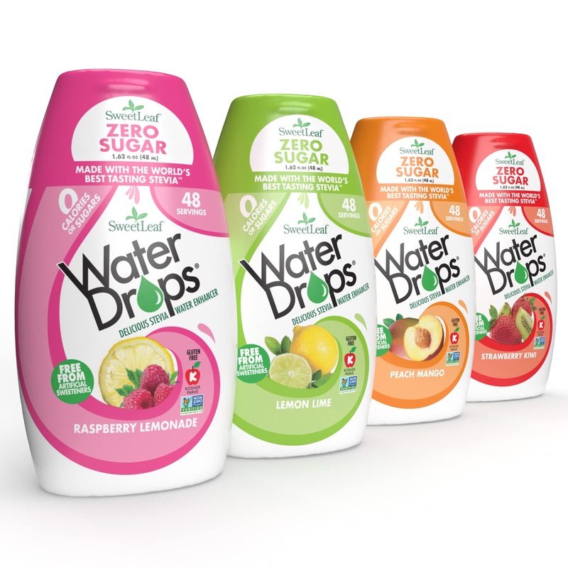 Sweetleaf Water Flavoring Drops – Stevia Water Enhancer, Sugar Free, Zero Calorie Water Additive For Flavor, Contains Monk Fruit