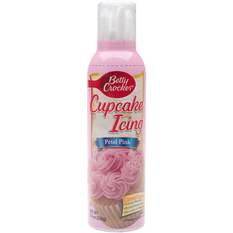 Betty Crocker Cupcake Icing, Pink, 8.4 Oz