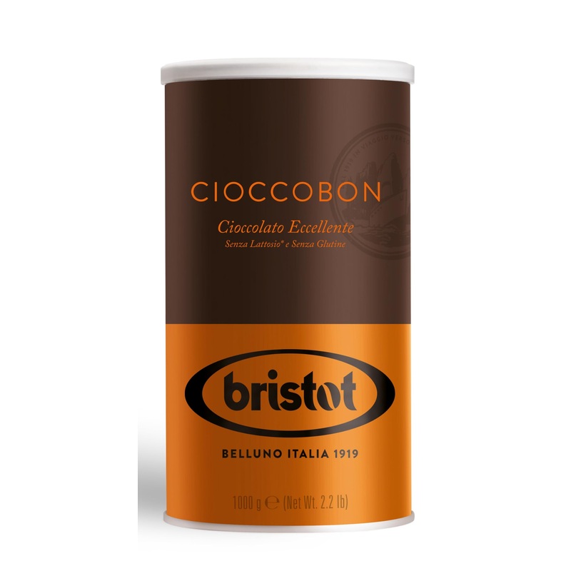 Bristot Cioccobon Cioccolato Eccellente | Premium Italian Hot Chocolate Mix | 2.2Lbs/1Kg