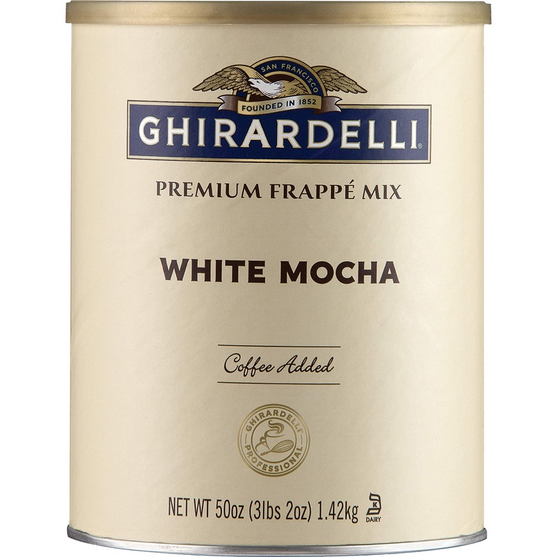 Ghirardelli White Mocha Frappe, 3.12 Pound