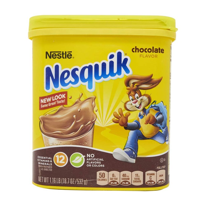 Nesquik Chocolate Powder Drink Mix, 18.7 Ounce