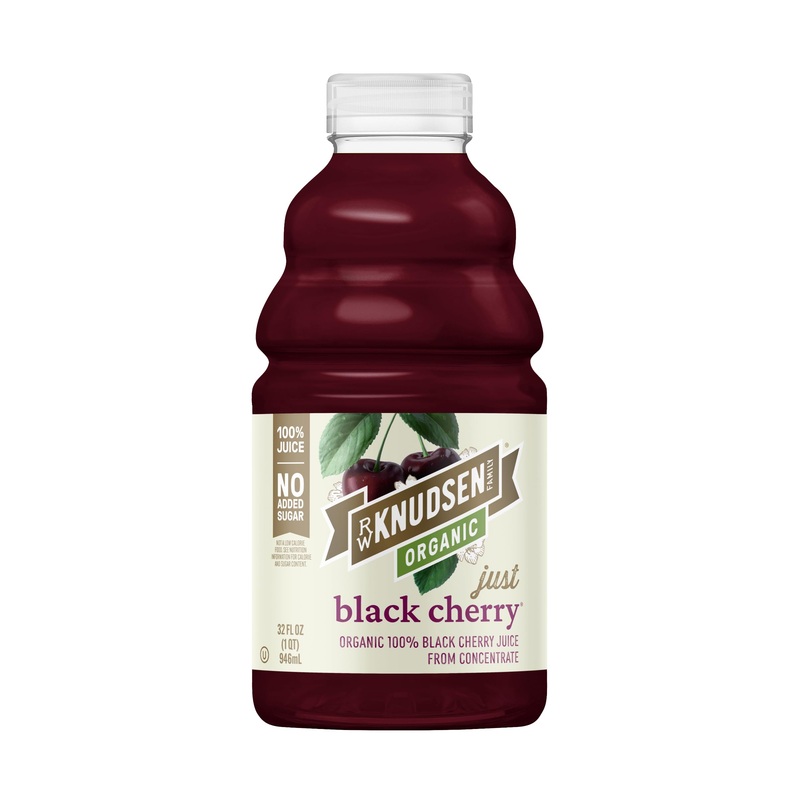 R.W. Knudsen Organic Just Black Cherry From Concentrate, 32 Fl Oz (Pack Of 1)