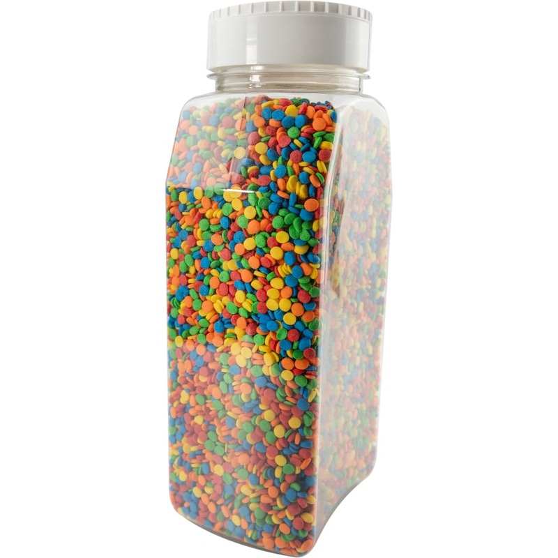 Cake Mate Bright Confetti Sprinkles – Colorful Red, Yellow, Green, Blue & Orange Sprinkles For Cakes, Cupcakes, Cookies, And Mor