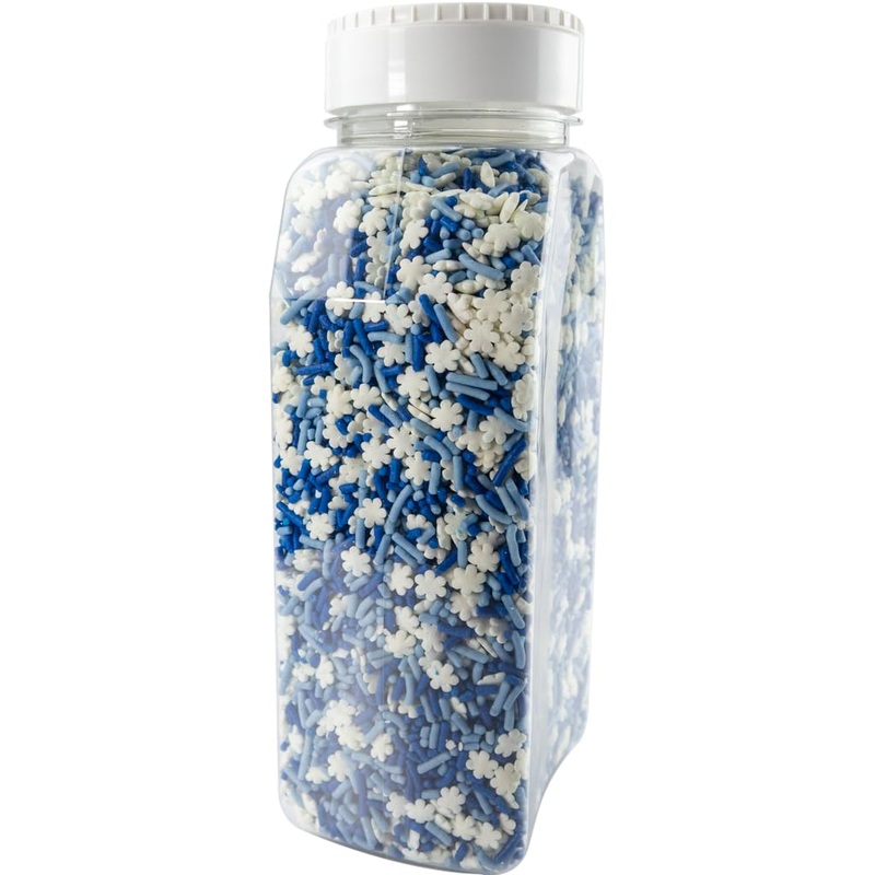 Cake Mate Frozen Snowflakes Dessert Sprinkles, Easy Pour Lid – Edible Cake Decorating And Baking Sprinkles For Cookies, Cupcakes