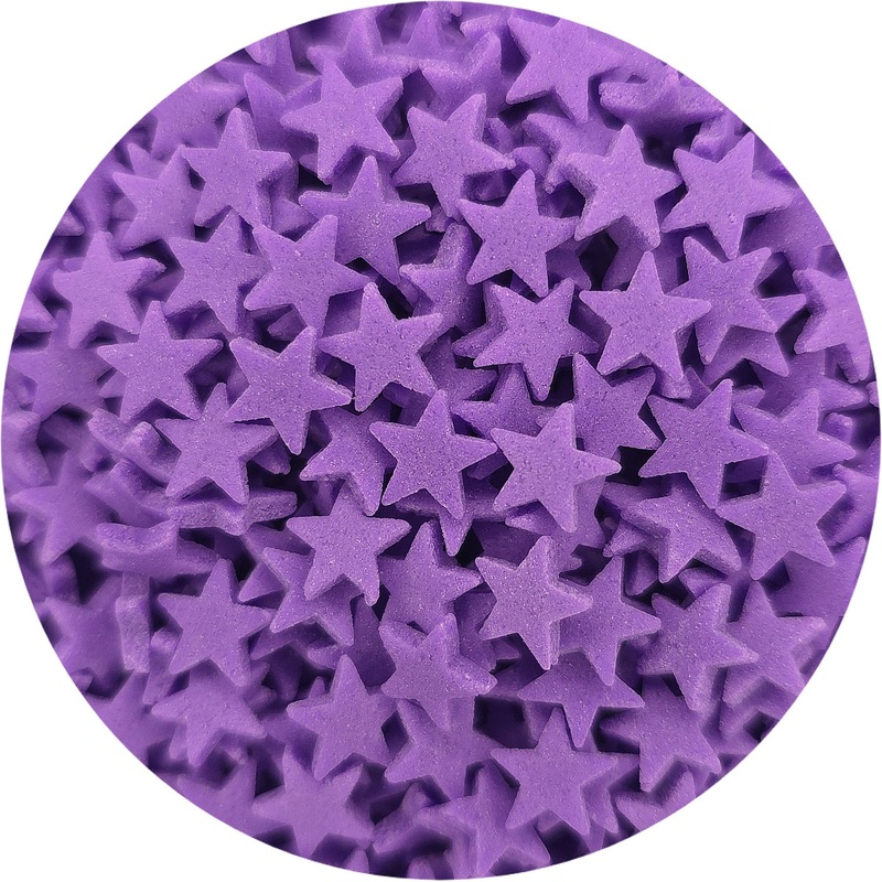 Ncs Purple Star Edible Sprinkles, 8 Ounces – Great For Cupcakes, Cookies, Cakes, Cakes Pops