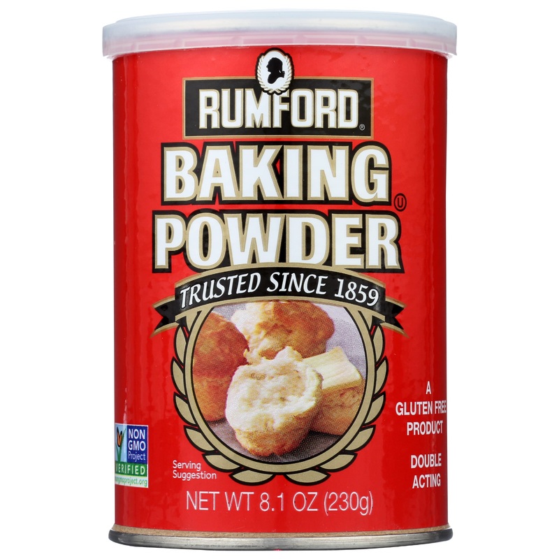 Rumford Baking Powder, Gluten Free, Non Gmo, 8.1 Ounce (Pack Of 12)