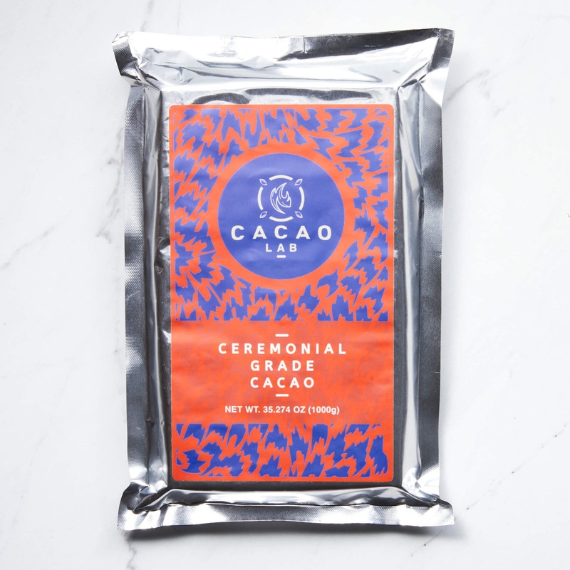 Ceremonial Grade Cacao – 100% Chocolate, Unsweetened (2.2 Lb / 35 Servings)