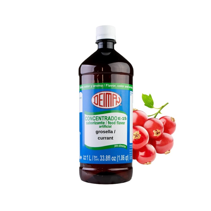 Deiman Artificial Food Flavoring Currant Concentrate E-15 (33.8 Fl Oz)