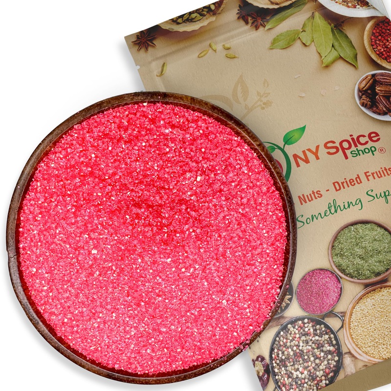 Ny Spice Shop Pink Sanding Sugar For Memorial Day – 3 Poundsweet Colorful Edible Sprinkles For Candy Dish – Chocolate Sprinkles