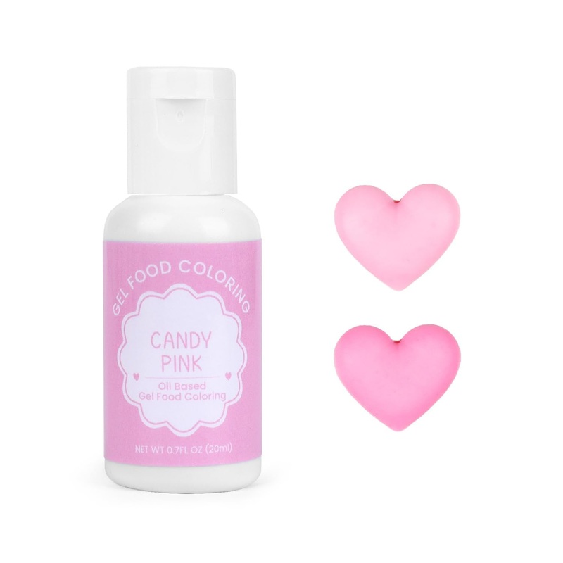 Oil Based Food Coloring For Chocolate, 20Ml Edible Candy Pink Oil Based Food Coloring Gel For Cake Decorating, Sugar, Candy Melt