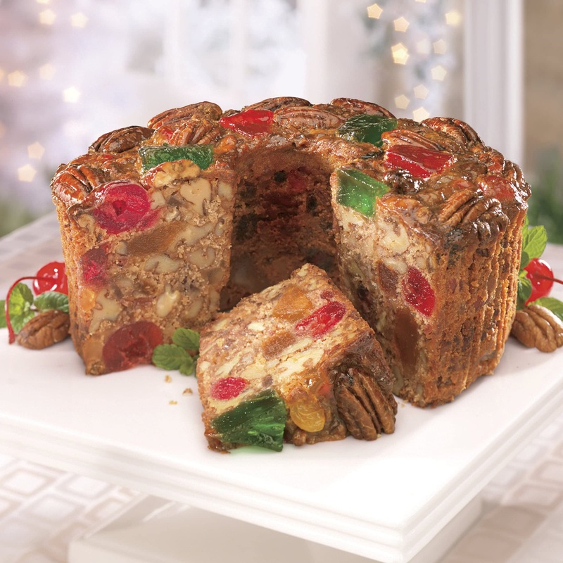 The Swiss Colony Christmas Fruitcake – Traditional Bakery Dessert With Whole Fruit And Nuts, Sweet And Buttery Rich Holiday Trea
