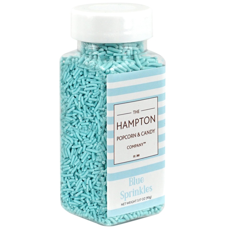 Blue Sprinkles Jimmies 3.17 Oz, Sprinkles For Cake Decorating, Cake Sprinkles, Sprinkles For Baking, Ice Cream & More, The Hampt