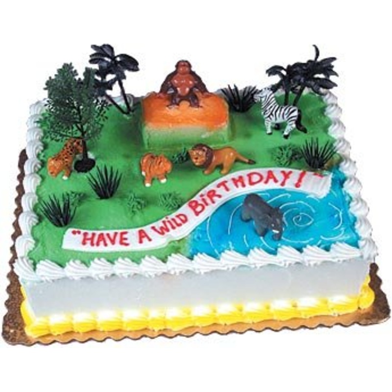 Cake Decorating Kit Cupcake Decorating Kit Sports Toys (Wild Rain Forest)