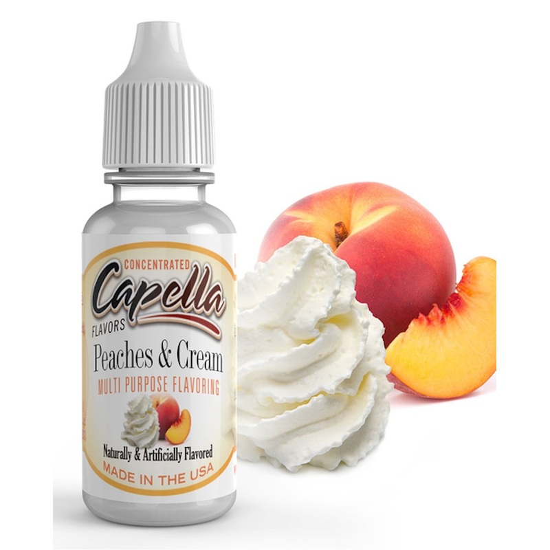 Capella Flavor Drops Peaches & Cream Concentate13Ml