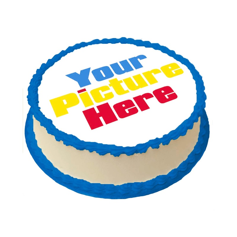 Custom Edible Cake Image Personalized Make Your Own Cake Toppers 1/4 8 X 11 Inches Birthday Cake Topper Multiple Sizes (10 Inche