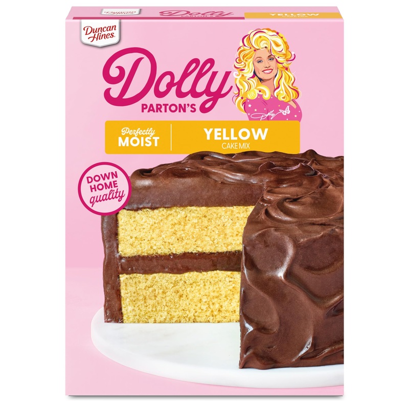 Duncan Hines Dolly Parton’S Favorite Yellow Cake Mix, 15.25 Oz.
