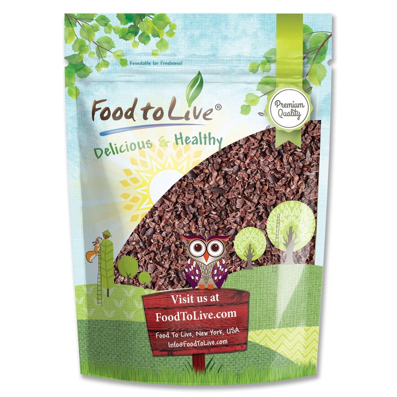 Food To Live Cacao Nibs, 4 Pounds – Raw, Unsweetened, Kosher, Vegan, Keto And Paleo Friendly, Made From Antioxidant Rich Cacao B