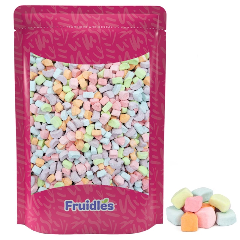 Fruidles Multicolor Mini Dehydrated Marshmallows In Resealable Bag – For Great Toppings (5 Ounces)