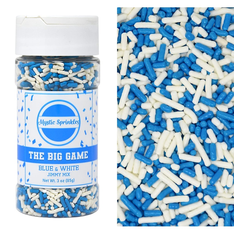 Mystic Sprinkles The Big Game Jimmy Mix 3Oz Bottle (Blue & White)